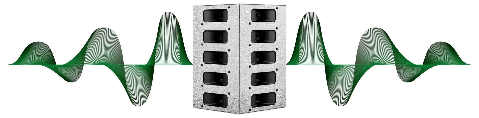 bird deterrent speaker with sound waves